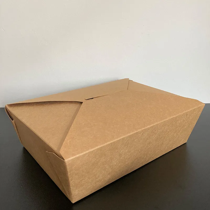 NO.9 (1500ml) Natural Kraft Lunch Box