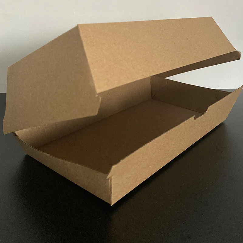 Clamshell  Corrugated  Chip Box