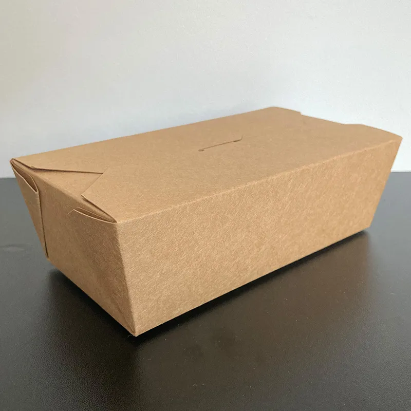 NO.3 (2000ml) Natural Kraft Lunch Box