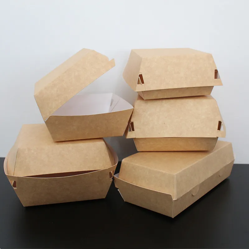 Plastic free Clamshell  Box