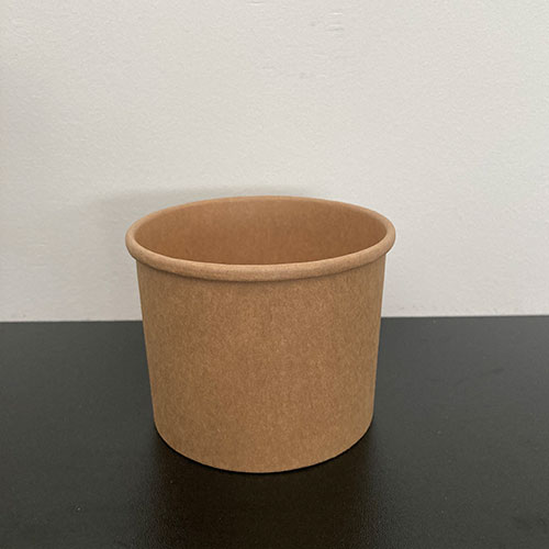12oz White Soup Cup