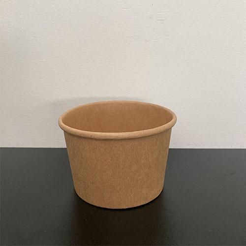 8oz White Soup Cup