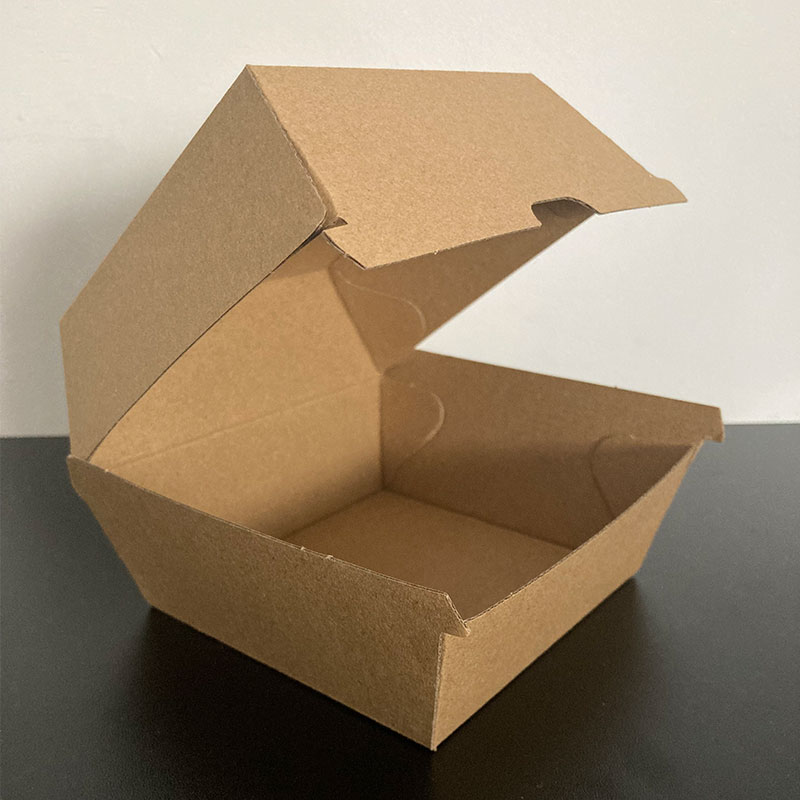 Clamshell  Corrugated  Burger Box