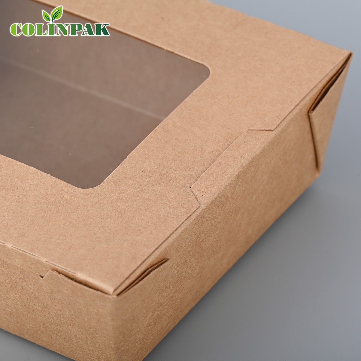 Natural Kraft  Lunch Box With 1 Window